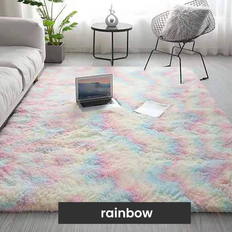 🔥Free shipping🔥 Gradient Color Plush Floor Mat