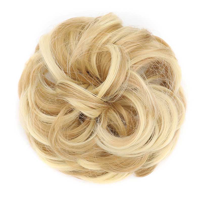 🔥Voluminous Synthetic Bun Wig with Adjustable Clip
