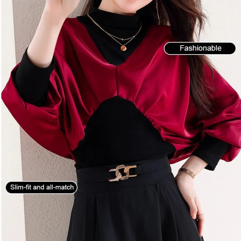 [Gift For Women] Women's Chic Fake 2-piece Top