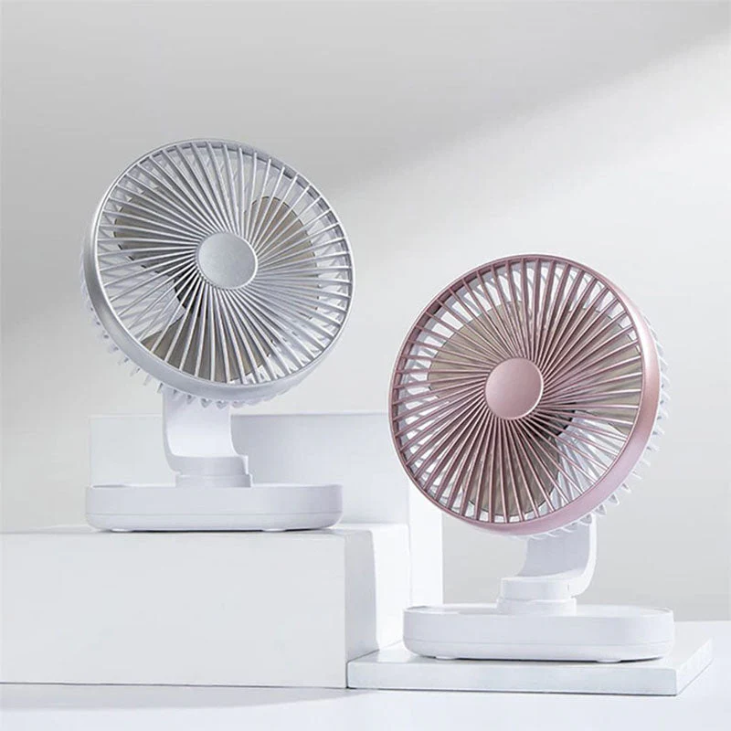 Tabletop Cordless Oscillating Mini Fan