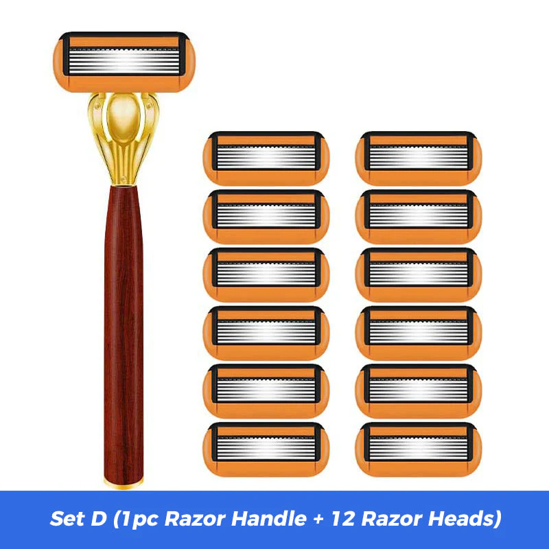 🔥2025 New Hot Sale 50% OFF🔥Advanced Manual Shaving Razor Blade Set