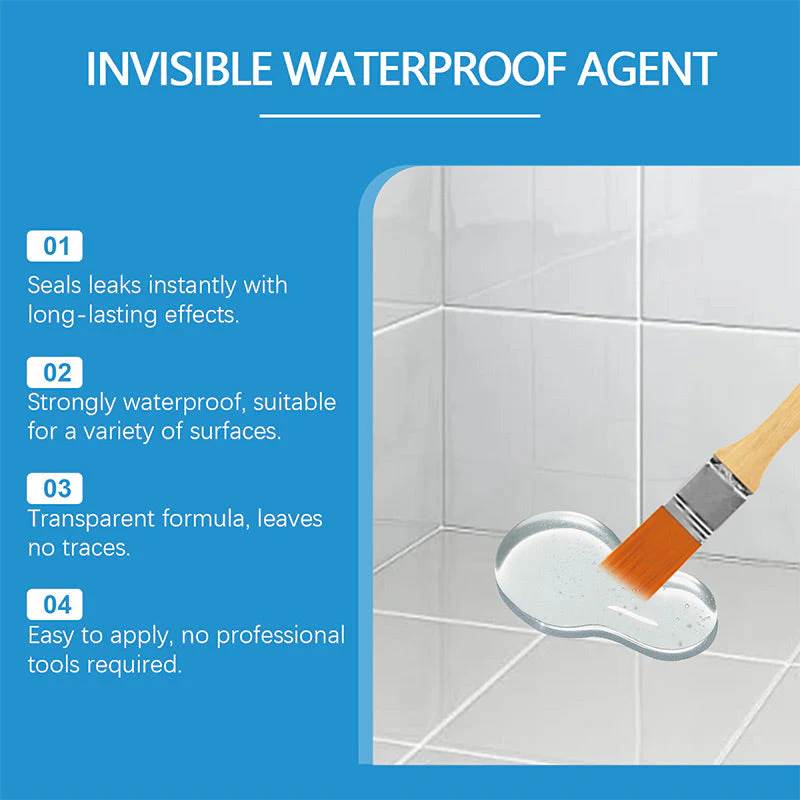Invisible Effective Waterproofing Sealant Agent