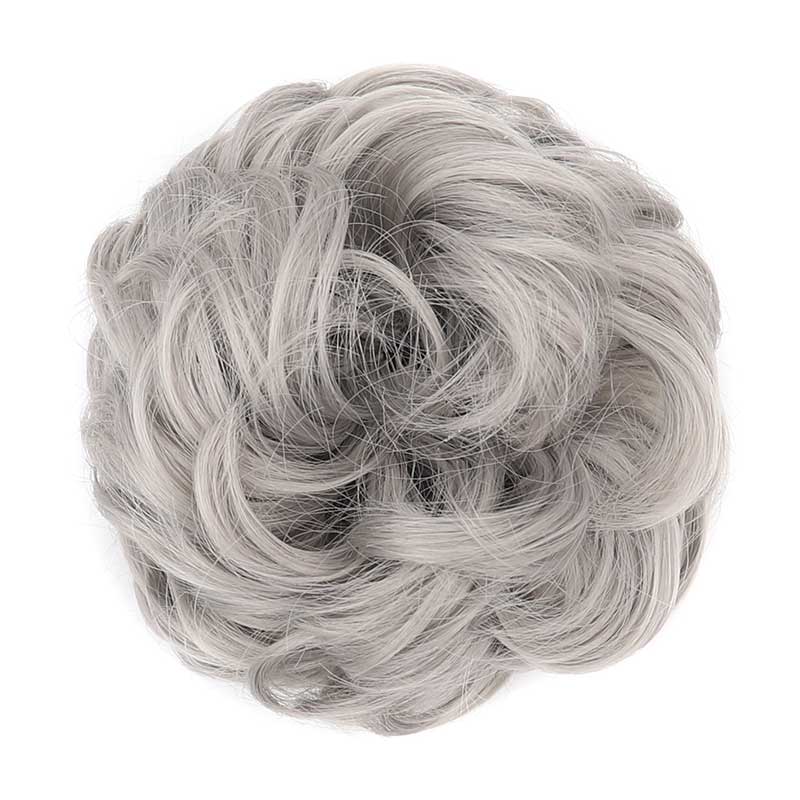 🔥Voluminous Synthetic Bun Wig with Adjustable Clip