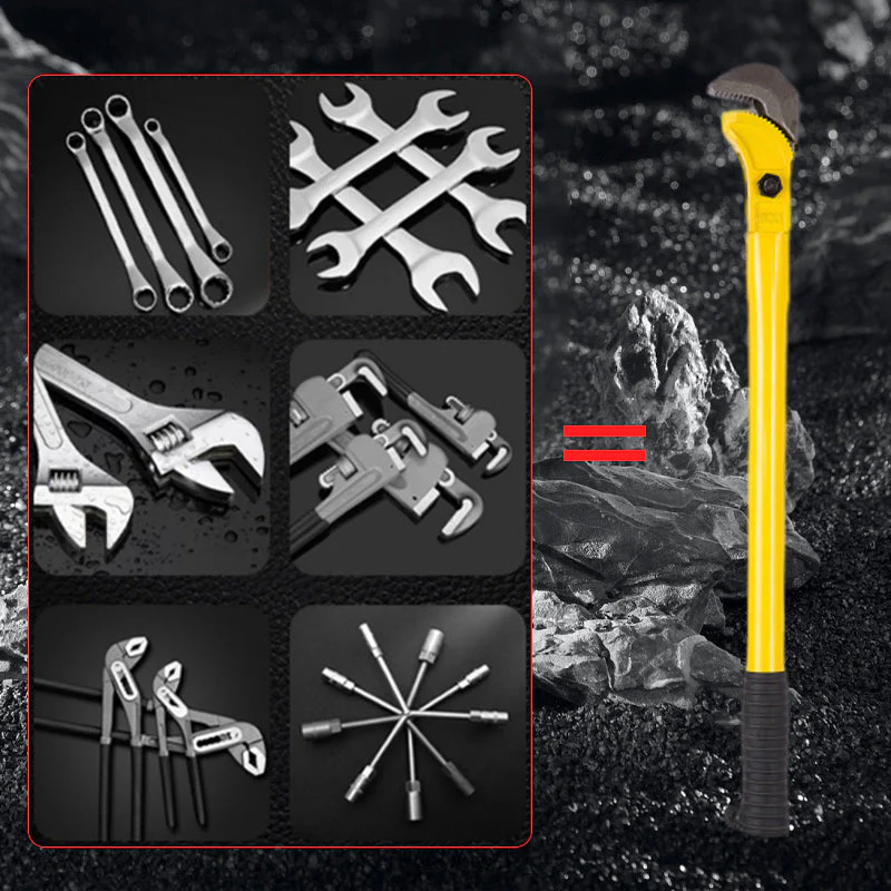 Multi-functional Durable and Wear-Resistant Steel Wrench