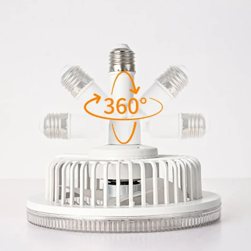 🍃2025 Newest Models🍃E27 360° Rotating Ceiling Fan with Remote Control
