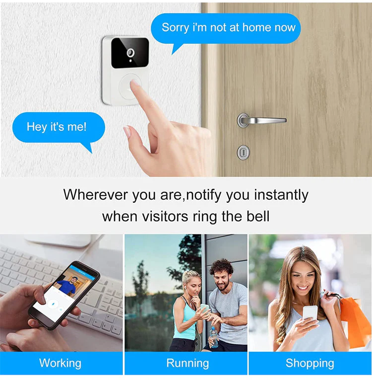 Wireless Intelligent Video Doorbell