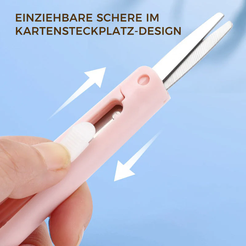 Foldable Mini Scissors Ceramic Pencil