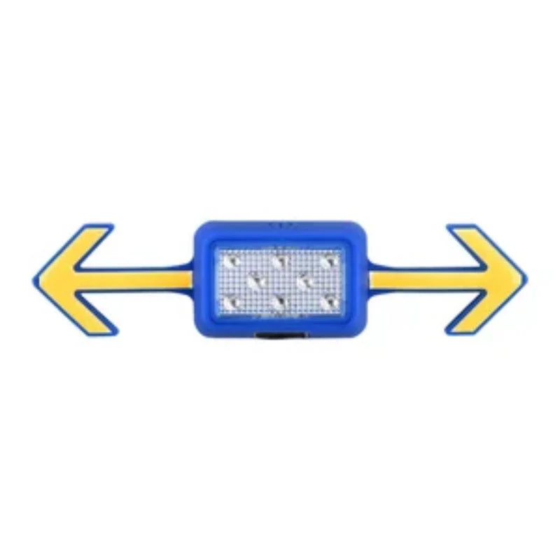 Bicycle Helmet Turn Signal Light