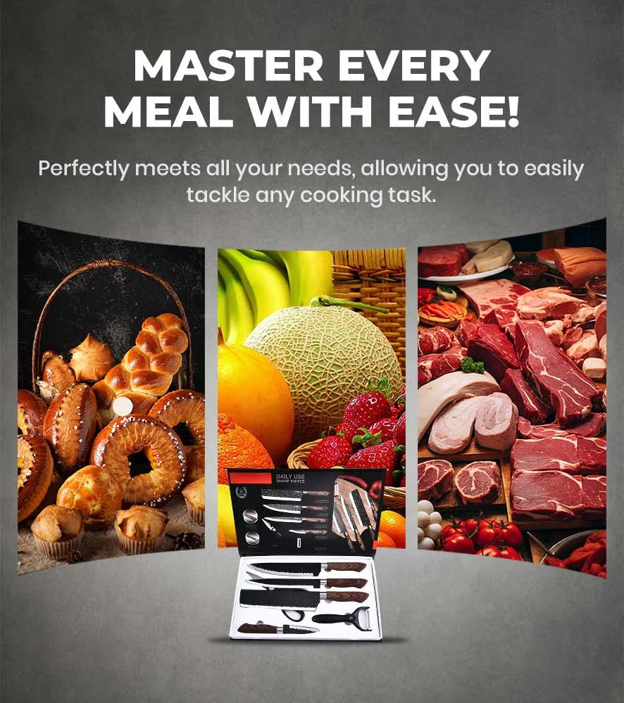 💥Christmas Special Offer💥German Professional Chef's Knife Set - 6 Pcs Set