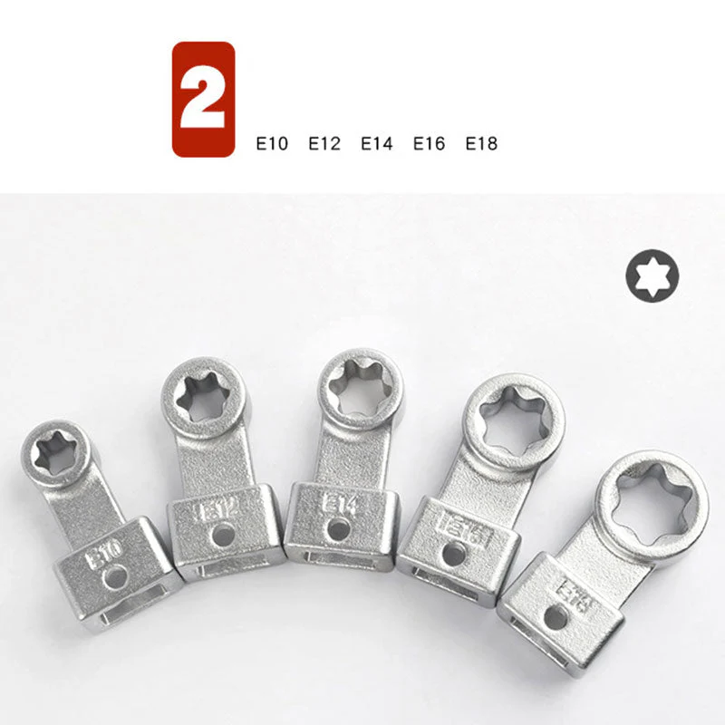 🔧15 Piece Portable Replaceable Head Belt Wrenches Set