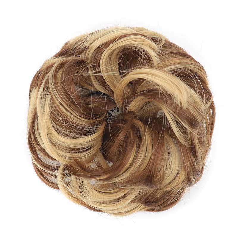 🔥Voluminous Synthetic Bun Wig with Adjustable Clip