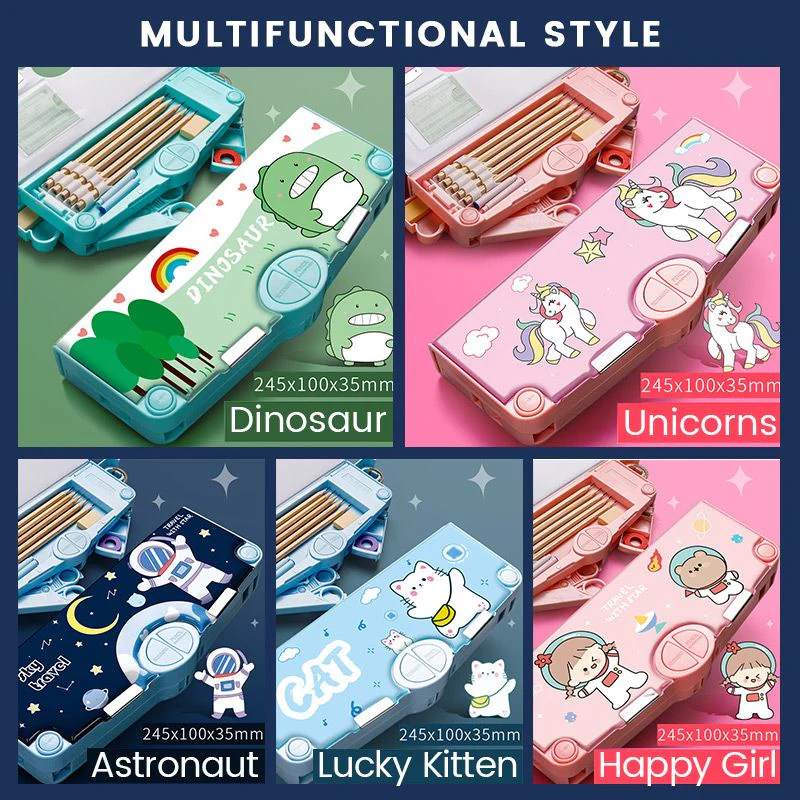 Large Capacity Multifunctional Pencil Case