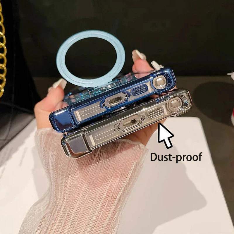 🔥🔥Magnetic Gradient Glitter Mobile Phone Cases for Samsung S22/23/24🔥