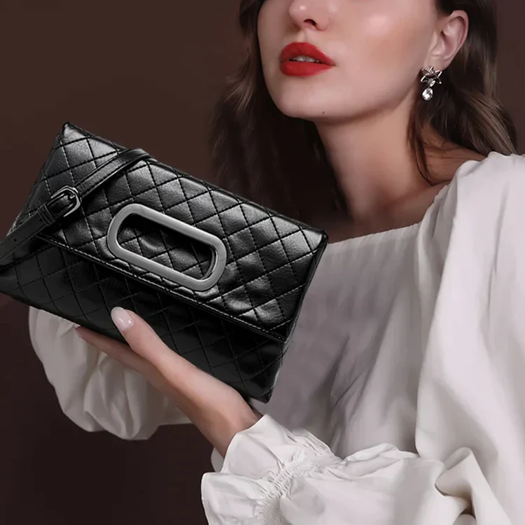 [Best Gift For Her] Square Buckle Versatile Chain Bag