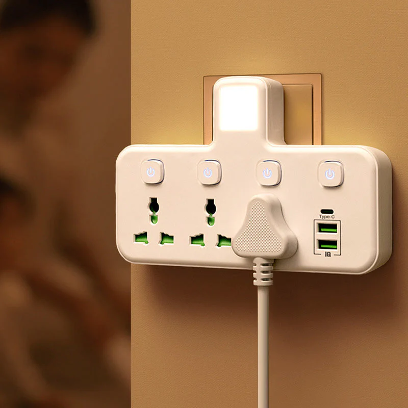 [Practical Gift] Connecting Socket with Type-C Charging Plug