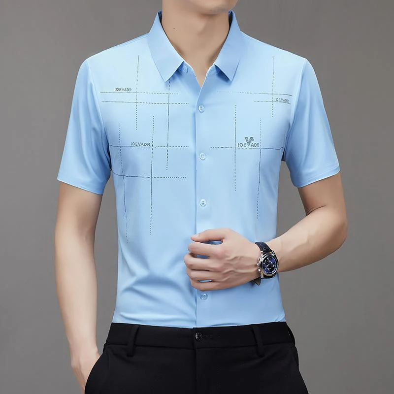 🔥Buy 2 Free shipping🔥🎁Men's Ice Silk Business Shirt