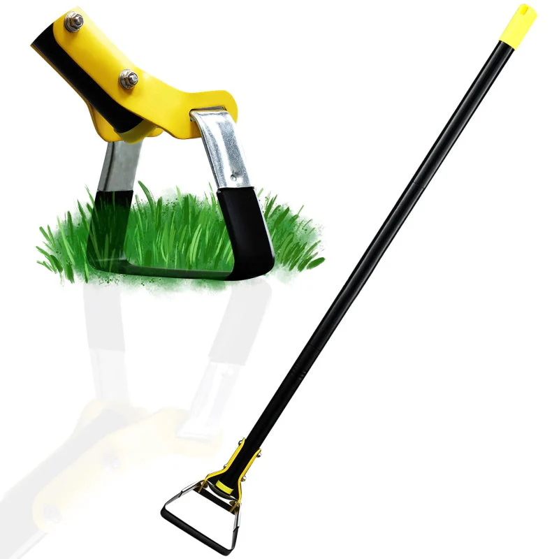 Limited time holiday discounts！！30-61 Inch Black Adjustable Weeding Loop Stirrup Hoe