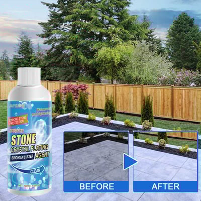 ✅👍Stone stain remover and renovator (effectively removes oxidation and rust stains)