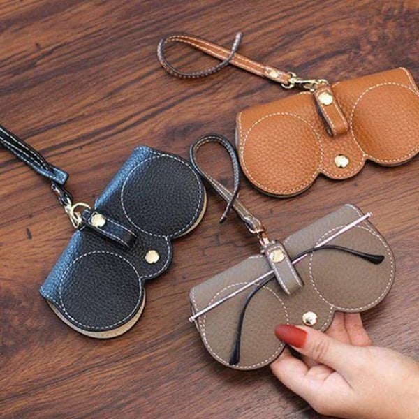 🌸SALE 50% OFF👓️Soft Leather Sunglasses Bag