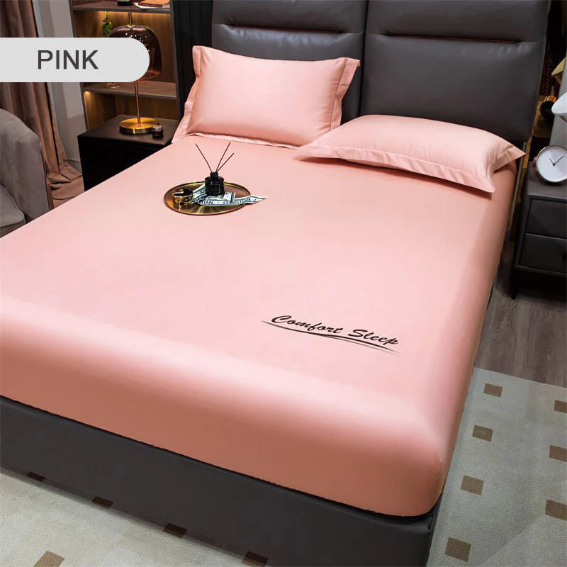 ✈️ Free Shipping ALL📦Summer Ice Cooling Silky Bed Fitted Sheet Pillow Cover🛏️