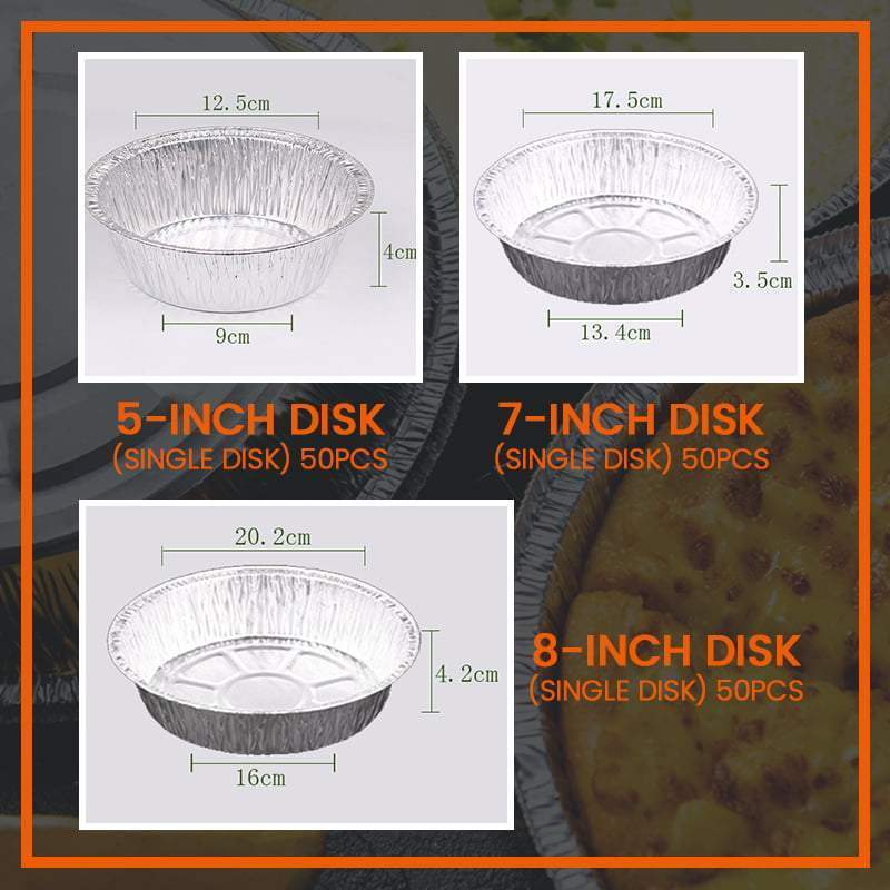 🔥Hot Sale - 50% OFF🔥Oil-Proof Aluminum Foil Tin Box