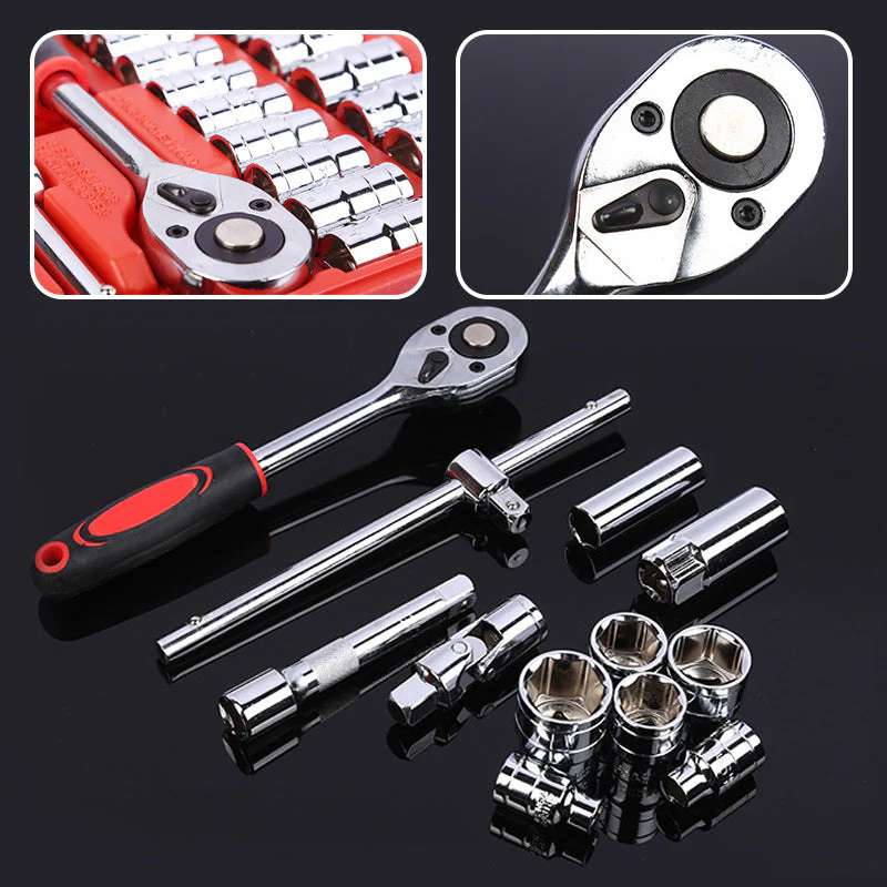 🔥New Year Promotion🔥37 PCS Car Repair Tool Kit