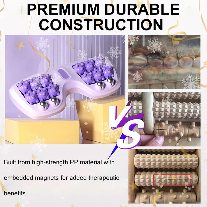 💆‍♀️Portable Dual Massage Roller – Relax and instantly relieve feet😌🌿
