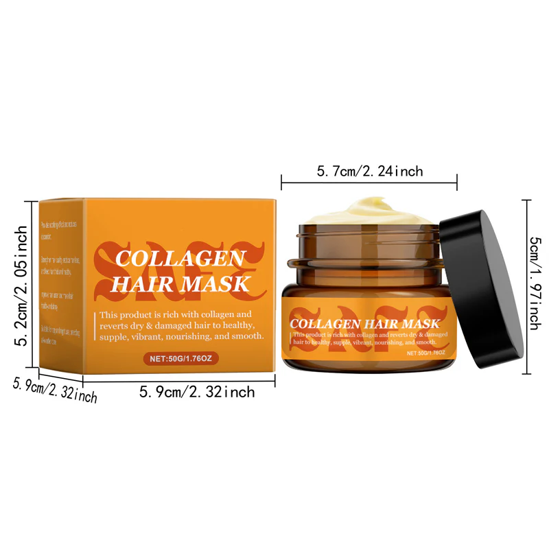 🔥Last Day 50% OFF🌸🌿Collagen Hair Mask for Dry & Damaged Hair