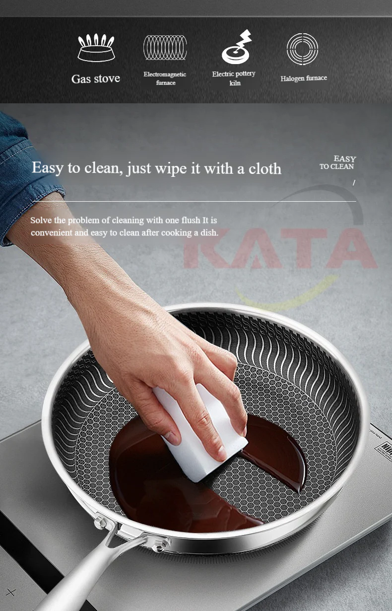 ✨2025 Hot Sale⌛🍳Limited Time 50% Off - Premium Non-Stick Pan with Lid