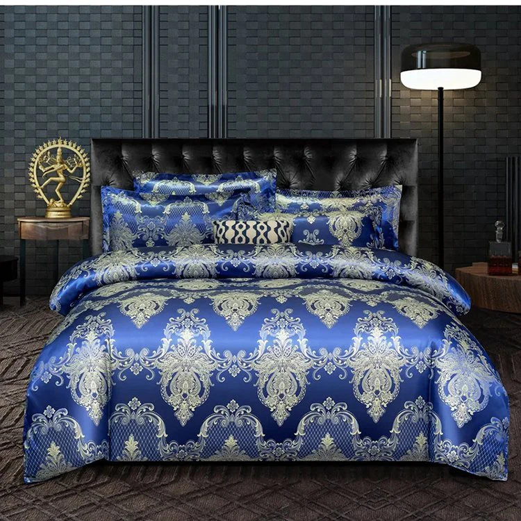🔥Free shipping🔥 Luxury Satin Jacquard Bedding 4-pices-Set