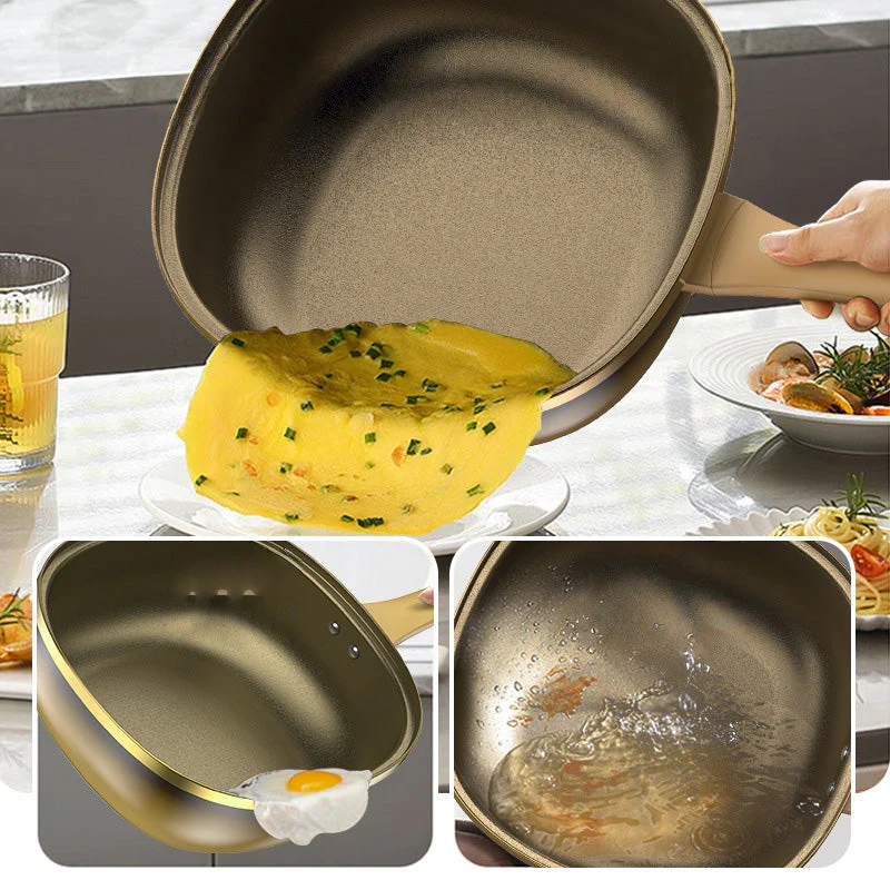 🍳 40% OFF NOW! ✨ 12in Titanium Alloy Non-Stick Pot - Healthy Cooking Without Chemicals, Dishwasher Safe & Cool-Touch Handles 🔥📦
