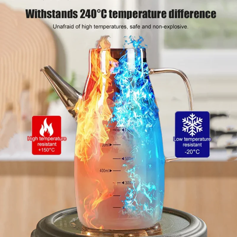 🔥2025 Hot Sale🔥Oil Dispenser Bottle with Drip Free Spout