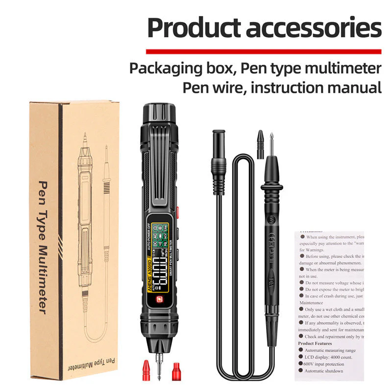 Portable Digital High Accuracy Pen Multimeter