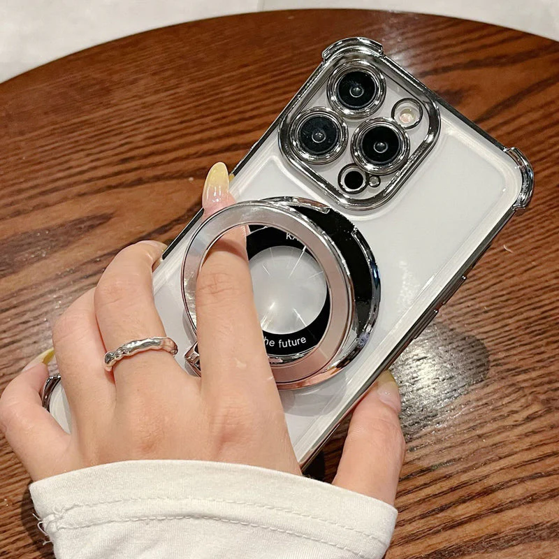 🔥Limited Time 40% OFF🔥Magnetic Lens Protective Phone Case with Stand