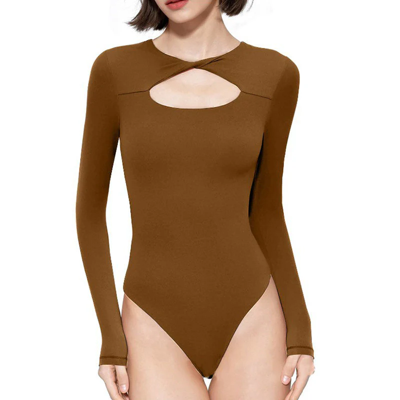 🔥✨HOT SALE  50%OFF🎅🎁Women’s Long Sleeve Slim Shaping Bodysuit
