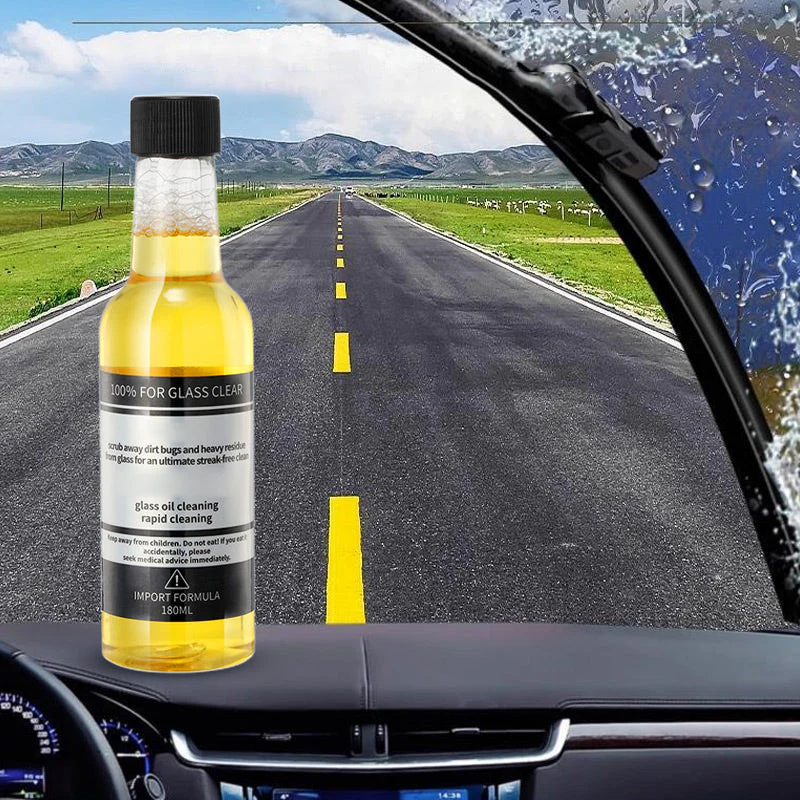 Car Glass Oil Film Stain Removal Cleaner