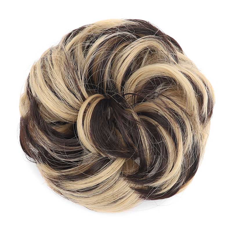 🔥Voluminous Synthetic Bun Wig with Adjustable Clip