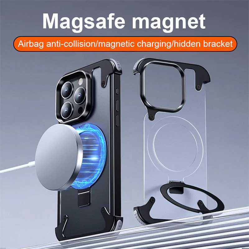 🎅Christmas Offers🎅Magnetic Metal Anti-Fall Protective iPhone Case