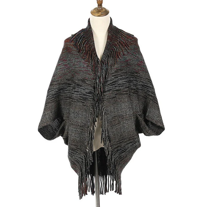🌹🌹Women's Knitted Tassel Shawl Wrap