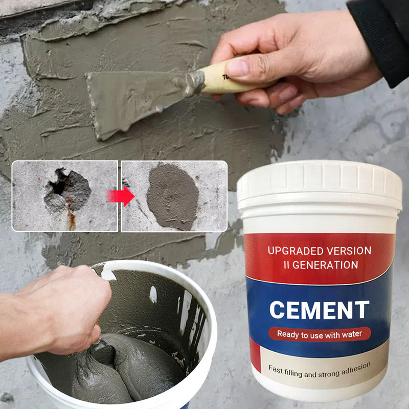 🔥New Year Special 49% OFF🔥 Anti-cracking and High-temperature Resistant Cement for Wall Repair