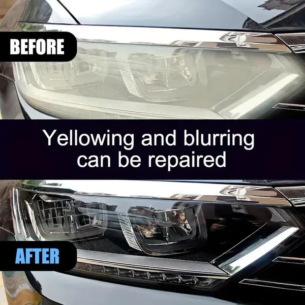 🔥🚘Automotive Headlamp Restoration Fluid Kit