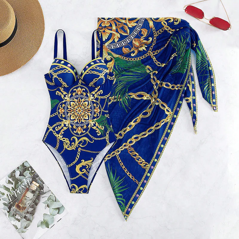 💃Women’s One-Piece Swimsuit & Cover-Up Set🔥