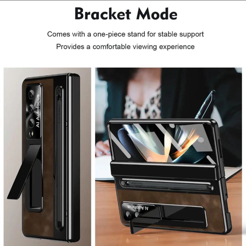 All-in-one Anti-fall Protective Phone Case with Film for Samsung ZFold4/5（Free Stylus）