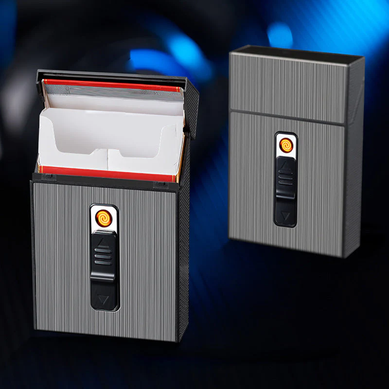 🔥Hot Sale 50% OFF🔥Cigarette Case with Lighter