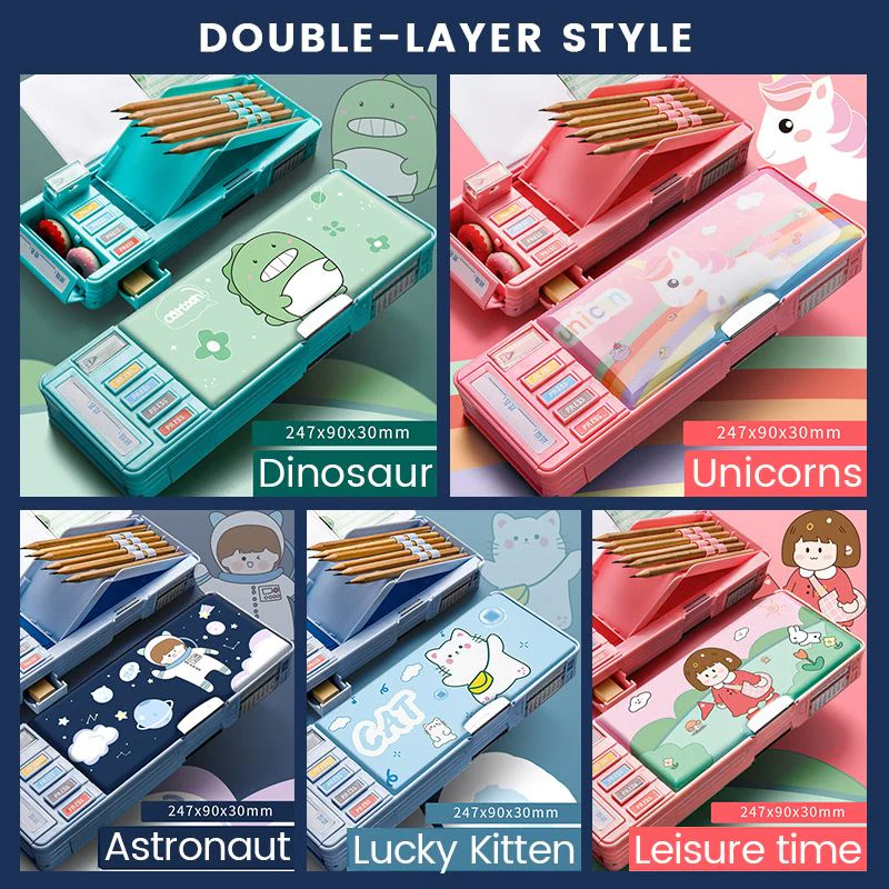 Large Capacity Multifunctional Pencil Case