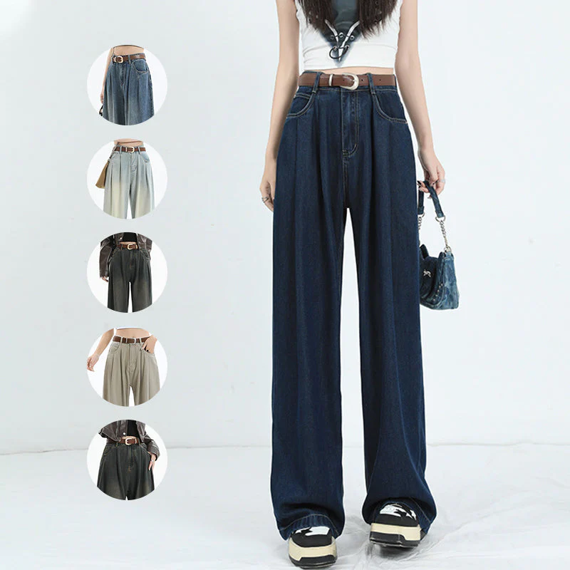 Women's High Waisted Wide Leg Jeans