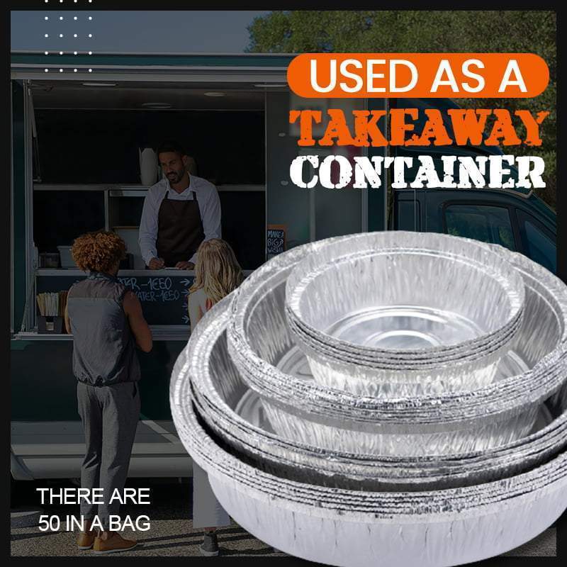 🔥Hot Sale - 50% OFF🔥Oil-Proof Aluminum Foil Tin Box