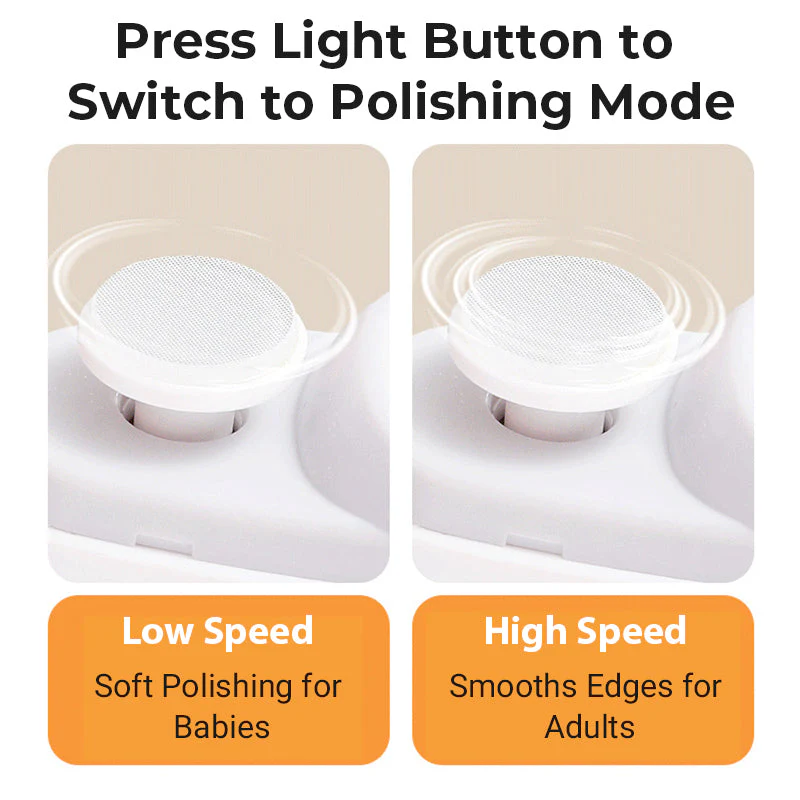 🎁 Hot Sale 49%OFF🔥3 in 1 Automatic Electric Nail Clipper with Polishing【Safe and convenient】