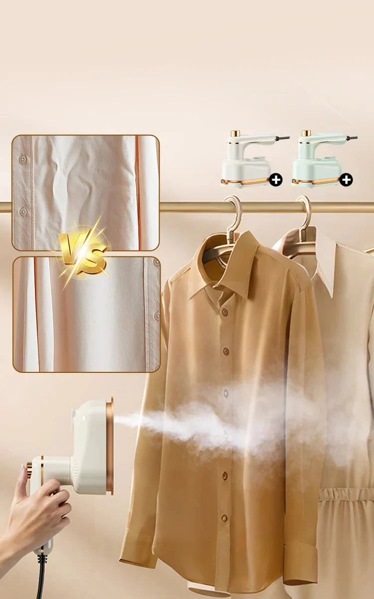 🔥Limited Time Offer 49% OFF🎁Portable Mini Electric Steamer Iron for Clothes