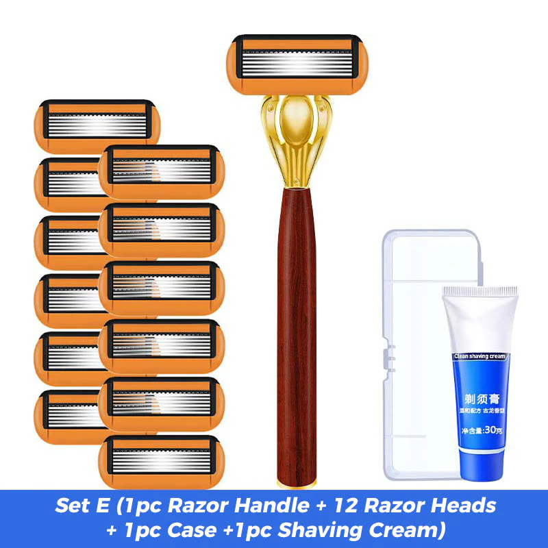 🔥2025 New Hot Sale 50% OFF🔥Advanced Manual Shaving Razor Blade Set
